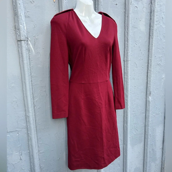 Stella McCartney V Neck Shift Dress, size 38 (US 6) - Picture 4 of 13